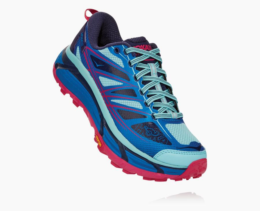 Zapatillas Trail Hoka One One Mujer - Mafate Speed 2 - Azul Marino - SKX219357